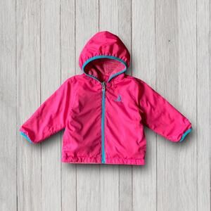 Rugged Bear Reversible Quilted Jacket, Size 2T, Pink